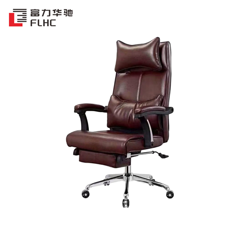 富力华驰 办公椅 带头枕 把高清大图