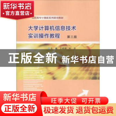 正版 大学计算机信息技术实训操作教程 王晓娟,时洋主编 南京大