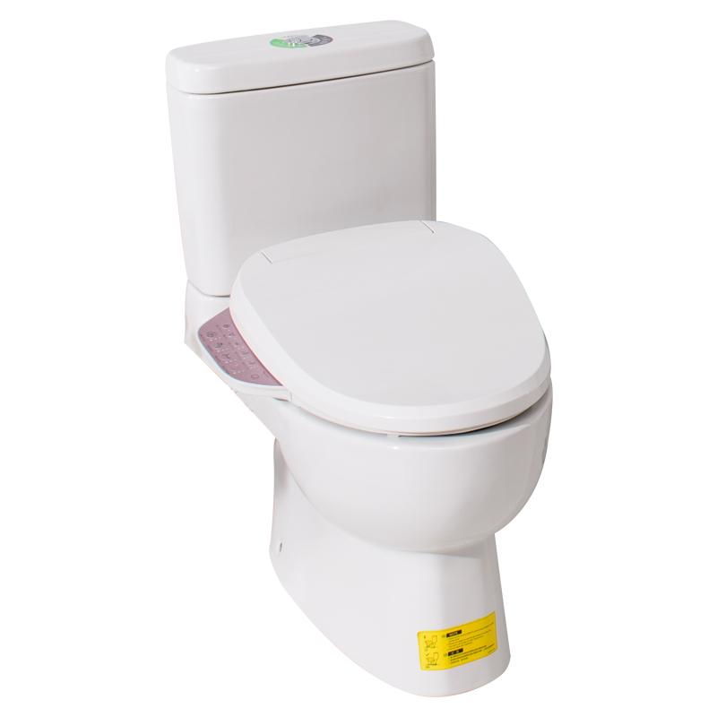 科勒KOHLER马桶 皮诺五级旋风绿能分体座便器 静音缓降坐便器K-7784T智能盖板18751套装