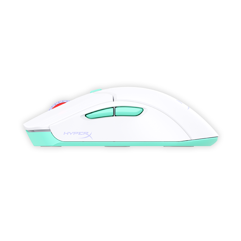 极度未知(HYPERX)电竞游戏鼠标蓝牙无线办公人体工学高端外设 旋火2灵动无线游戏鼠标-白色