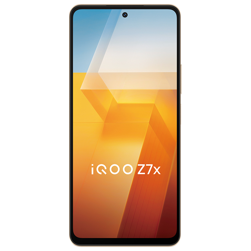 iQOO Z7x 5G新品 6+128G 无限橙 80W闪充 6000mAh巨量电池 骁龙695 120Hz护眼竞速屏 超清防抖影像