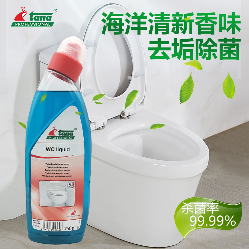 WC洁厕剂除菌除尿垢温和洁净保护马桶釉面海洋气味清新