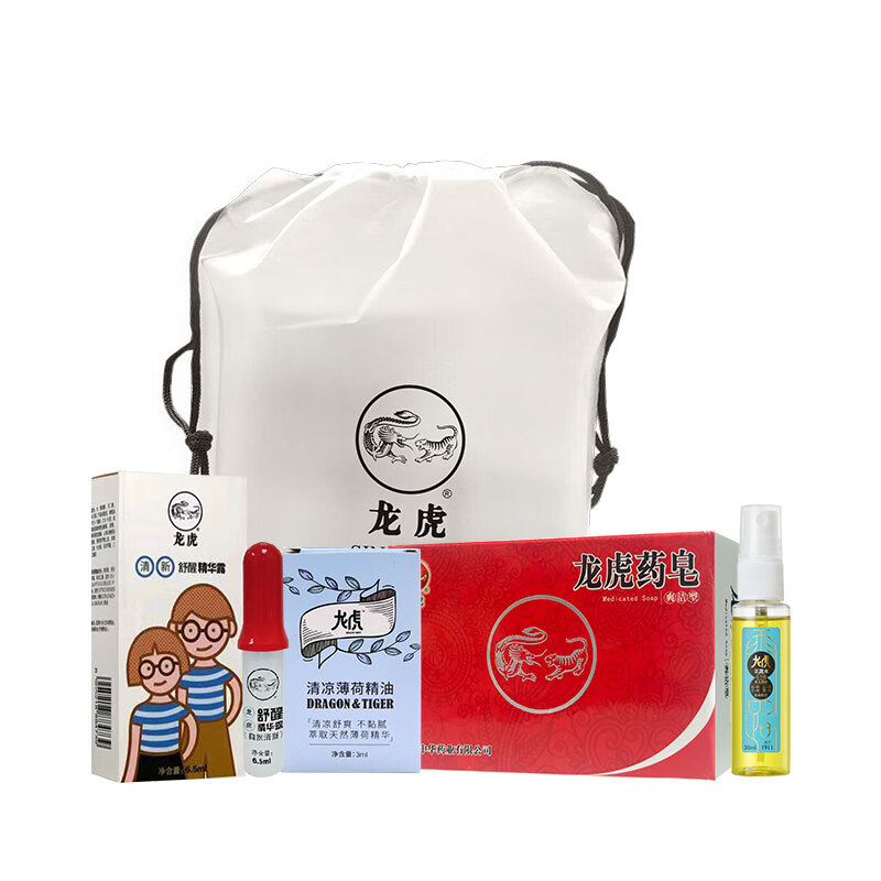 龙虎防暑降温套装 LM23S-5004 抽绳拎袋装