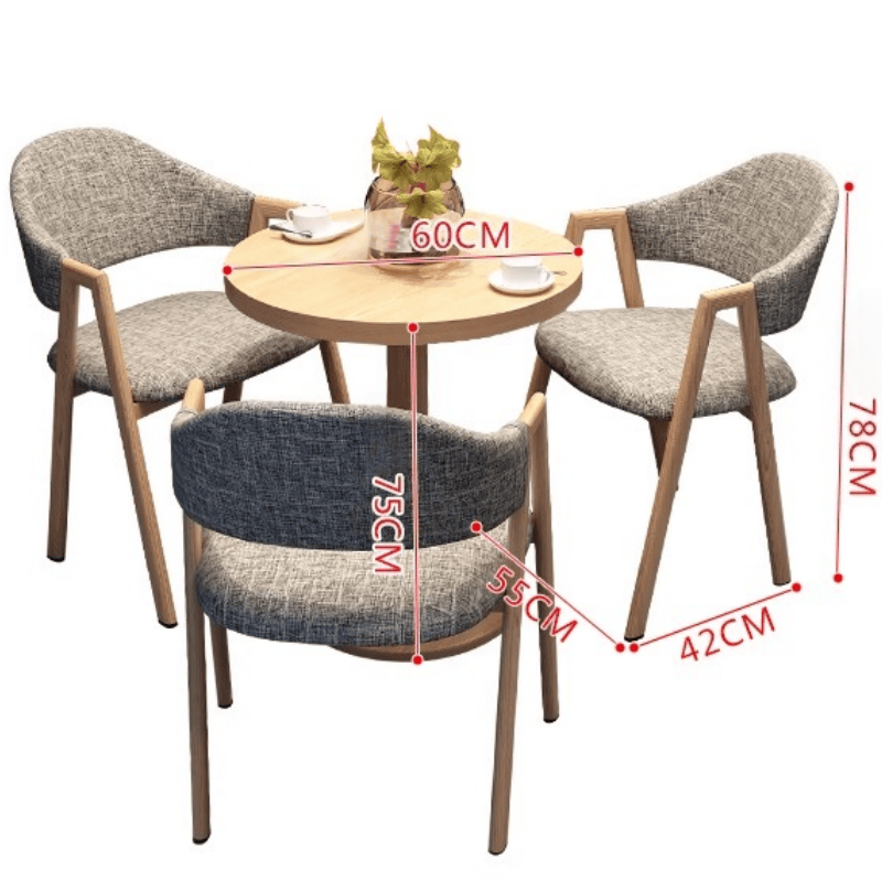 鑫木樽休闲桌一桌三椅套高清大图