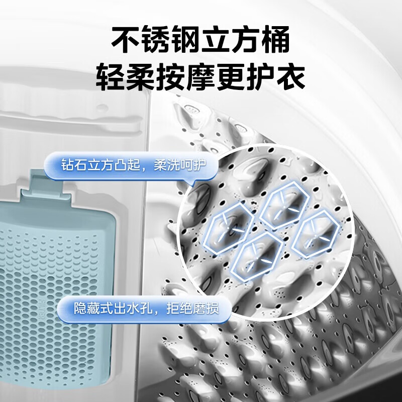 美的(Midea)波轮洗衣机全自动家用 12公斤洗脱一体机大容量MB12W00高清大图