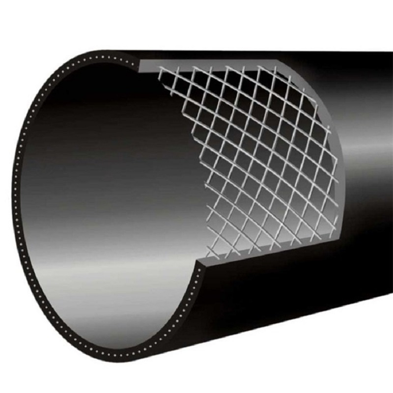 huitai汇泰钢丝网骨架聚乙烯复合管dn505mm16mpa12m根米