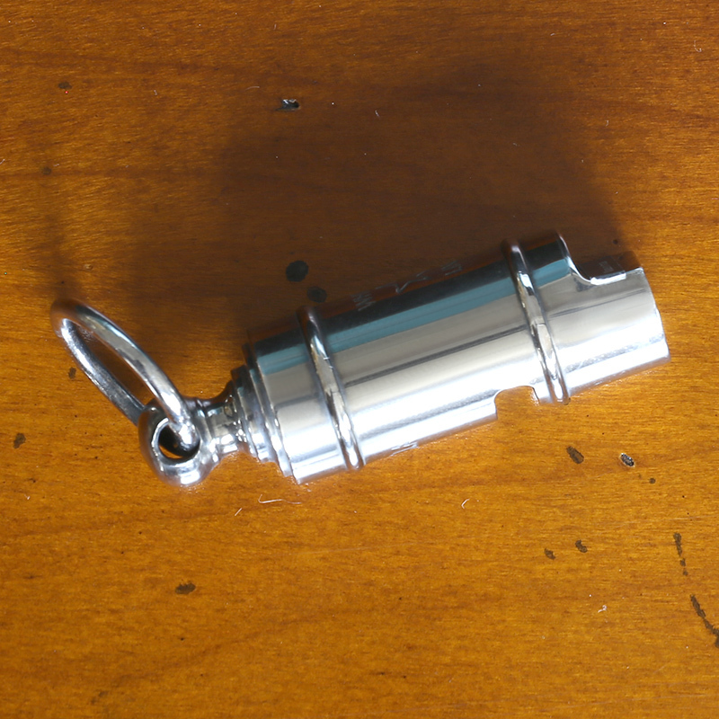 AUTHENTIC MODELS荷兰进口 欧洲复古客厅书房摆件装饰工艺品 泰坦尼克号黄铜口哨