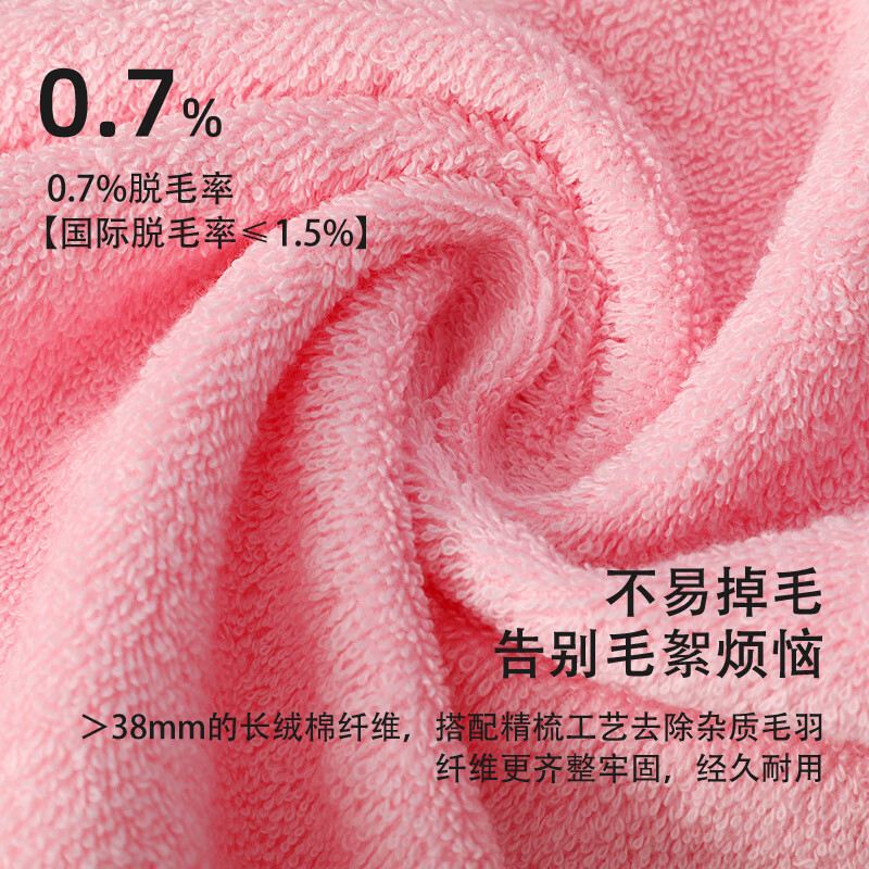 洁丽雅 毛巾礼盒6件套20230005纯棉吸水毛巾多条装带浴花福利可团购 含手提袋#6443+E3113高清大图