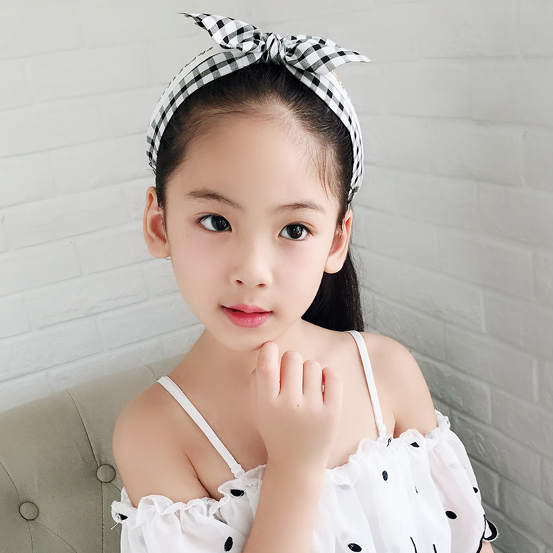 韩版新款儿童头箍中大童布艺蝴蝶结箍女孩宝宝带可爱女童饰视频