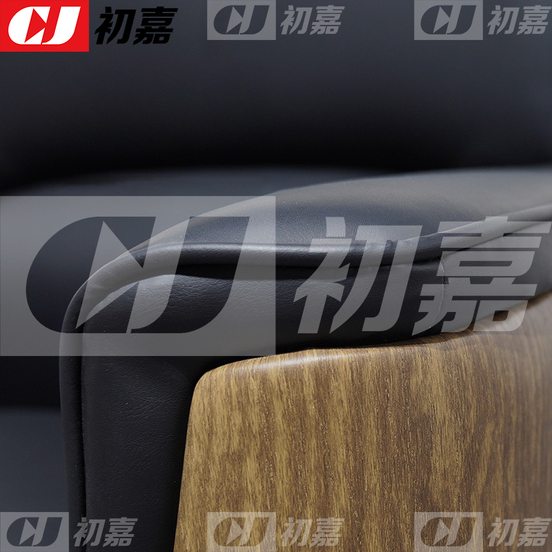 初嘉(CJ)办公沙发会客接待沙发 西皮1+1+3组合