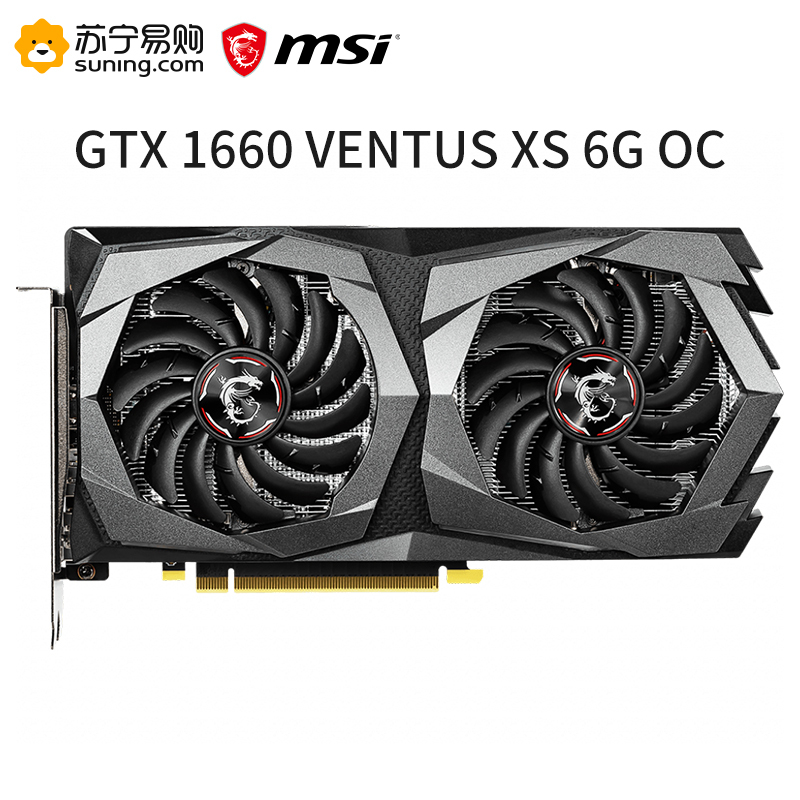 微星msigtx1660ventusxs6goc显卡参数