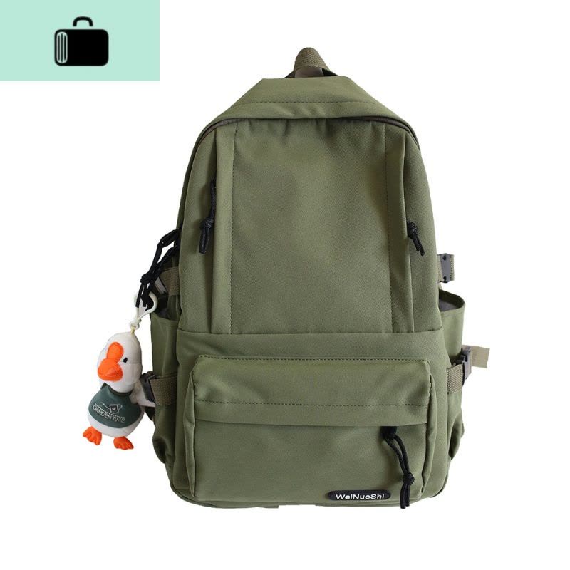 双肩包2020年新款百搭防水大容量背包男韩版高中学生初中生书包女NEW LAKE图片