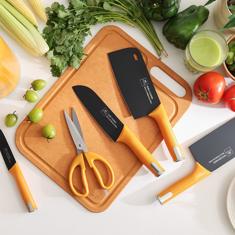 WORLD KITCHEN康宁 黑耀抗菌不粘刀具套装 WK-DJ06J116C-JY/KZ高清大图