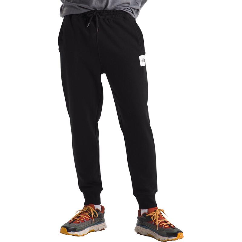 THE NORTH FACE男士休闲裤舒适棉混纺面料个性抽绳设计运动长裤 TNF_Black/TNF_White M/REG