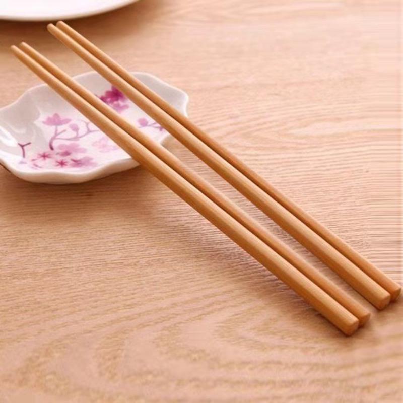 28公分竹筷子家用无漆无蜡耐高温防霉防滑加长竹筷子饭店餐厅用28公分