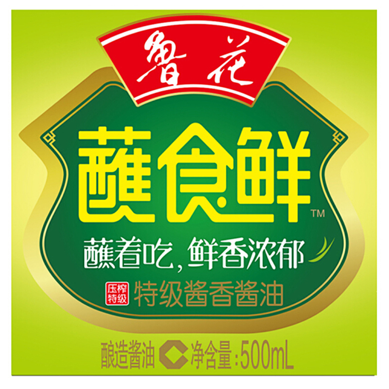 鲁花蘸食鲜酱油 500mL