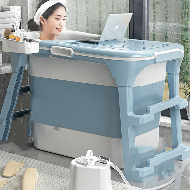 宸兴泡澡桶大人可折叠成人家用浴桶加厚沐浴儿童洗澡全身汗蒸浴缸浴盆