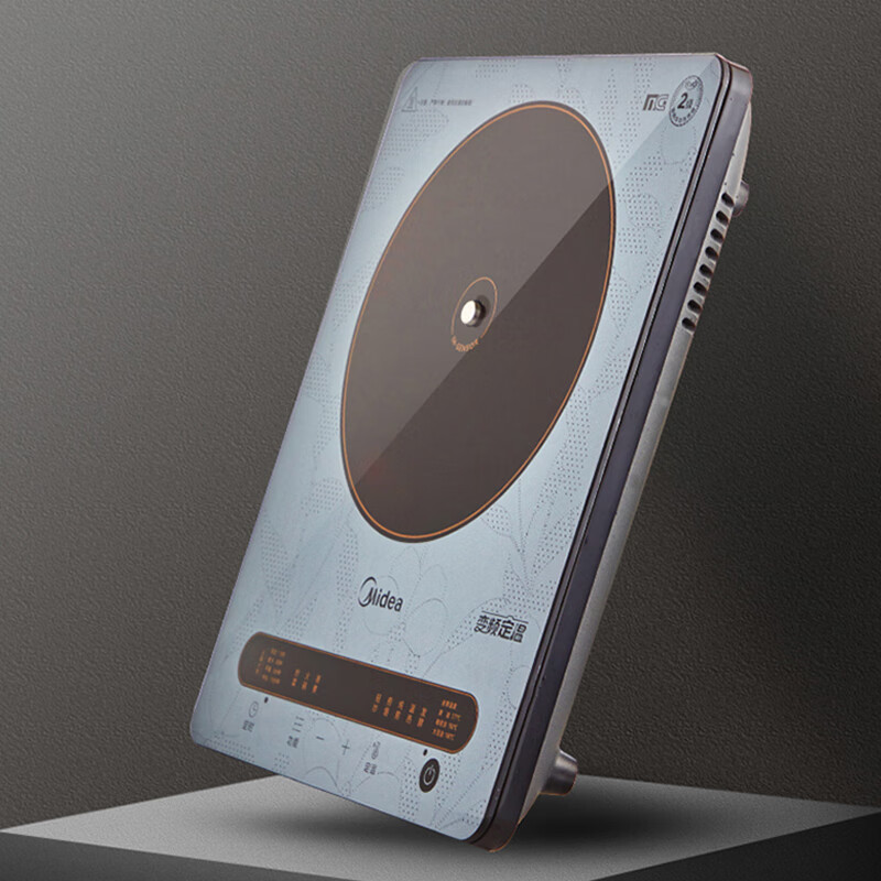 美的(Midea) 变频定温电磁炉小尺寸少油烟少油烟不易糊锅MC-22MB01家用烧水爆炒
