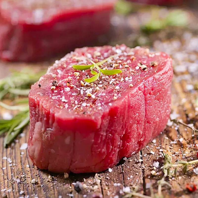 货出六盘 宁夏西吉县谷草饲喂养 六盘山牛肉 精品黄牛 牛里脊4斤高清大图