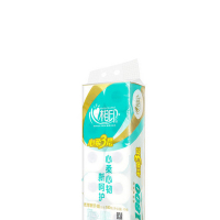 心相印卫生纸有芯卷筒纸巾心柔3层180克BT810加厚10卷