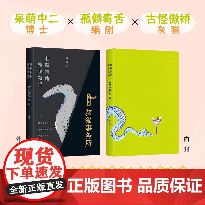 朝阳南路精怪笔记 灰猫事务所 赠神秘信笺 小说 奇幻 幻想 都市 情感 治癒 温暖 冒险 精怪高清大图