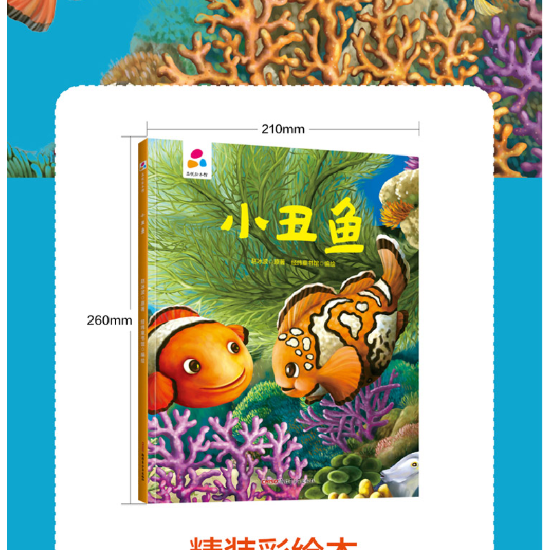 正版新书]小丑鱼赵冰波 著9787559078391高清大图