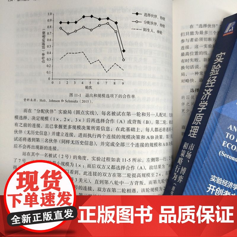 正版 实验经济学原理:市场、博弈和策略行为(原书第2版) Charles A. Holt 名家经典,必读选择 978高清大图