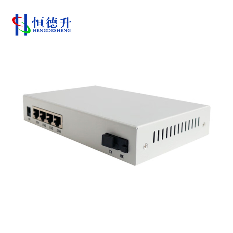 恒德升 运动/户外配件 4独立网光纤收发器光口FC 20KM HDS-A059SBH600-OPT4FE-20高清大图