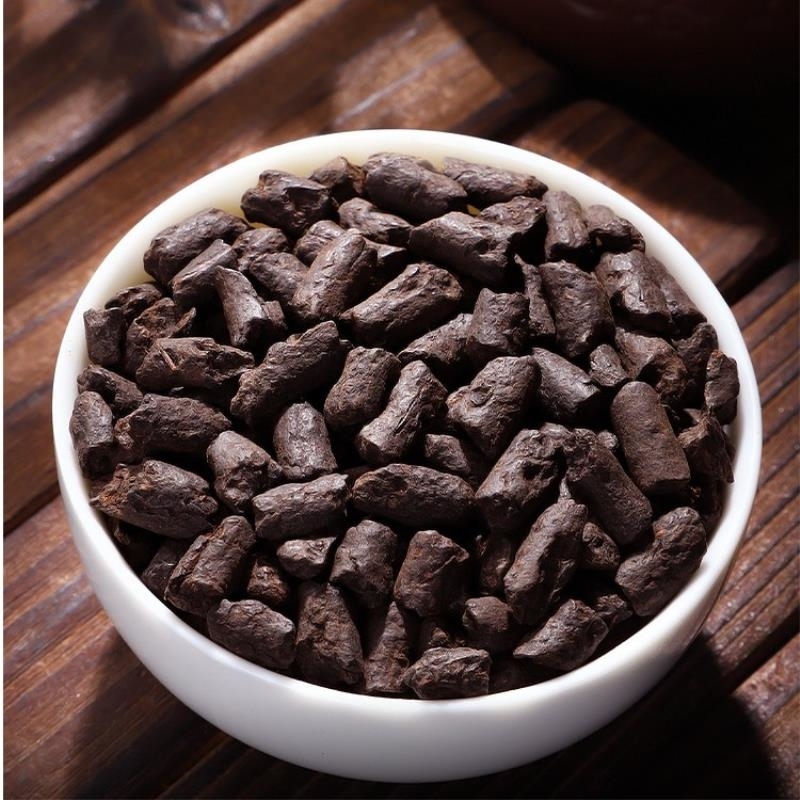 [5A糯香普洱茶化石]糯香云南普洱茶熟茶金沙碎银子茶老茶头茶叶高清大图