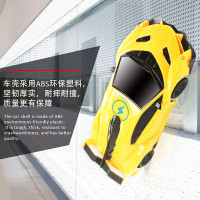 儿童遥控车充电动特技爬墙车吸墙玻璃赛车遥控汽车玩具男孩四驱车 兰博基尼爬墙车[蓝色][可爬墙+车灯+360旋转] 普通款