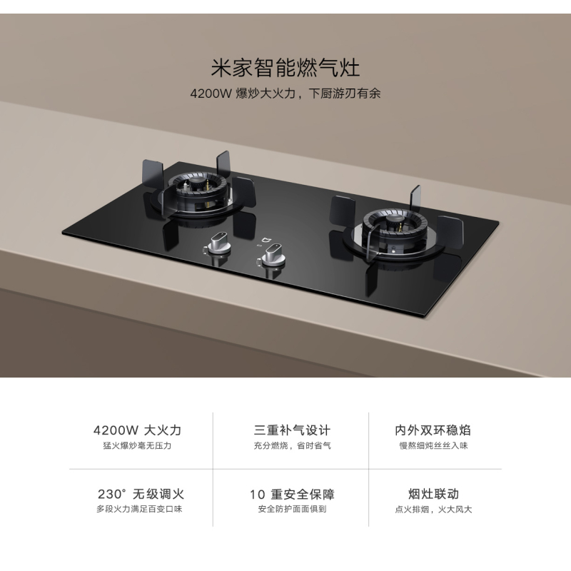 小米 MI 米家智能燃气灶 液化气