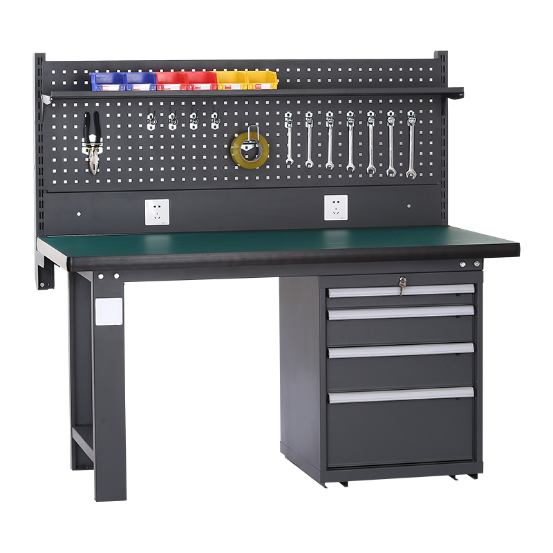尔迈 重型钳工工作台防静电操作台工厂车间多功能工具台 1.2米 BM款
