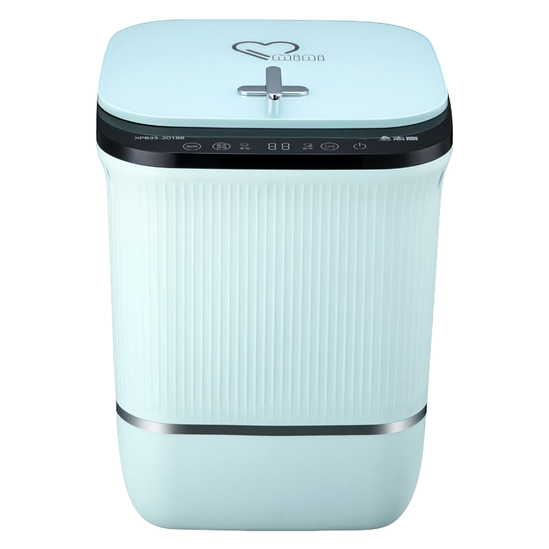 志高迷你洗衣机小型高温煮洗杀菌母婴内衣裤袜子神器宿舍洗脱 升级