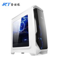 雷诺塔 六核AMD R5 2600/GTX1050Ti 4G/8G/120G台式吃鸡游戏电脑主机DIY组装机自营主机
