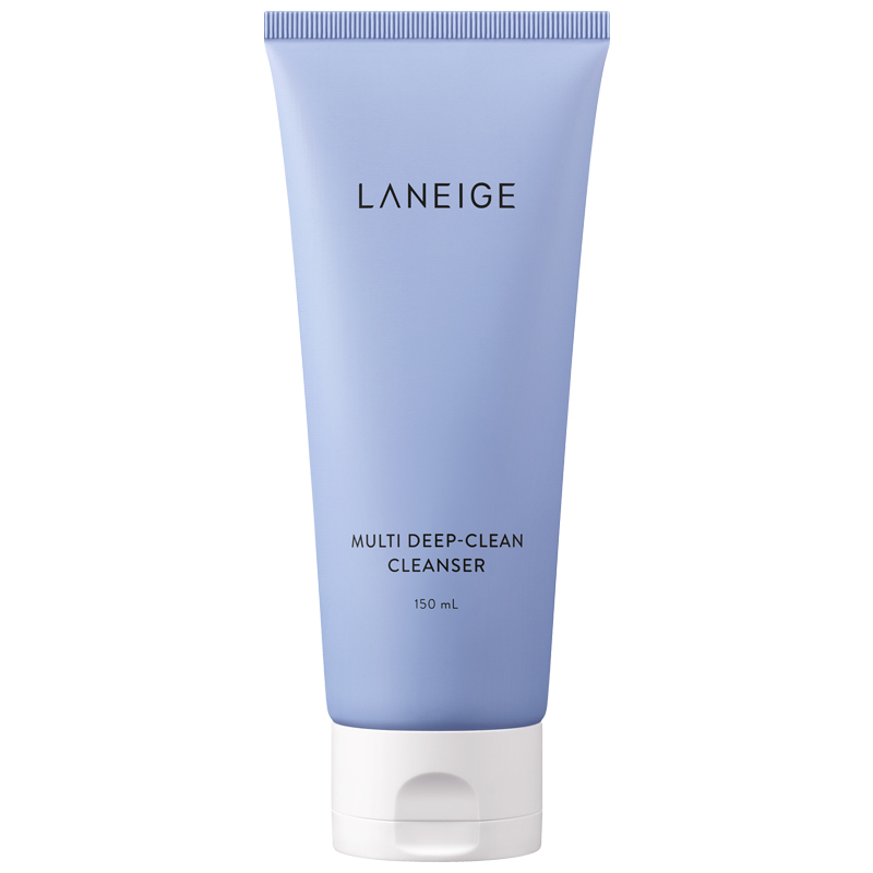 兰芝(Laneige) 四合一多效洗面奶150ml (蓝色)深层清洁 毛孔紧致 深层净肤清透 粉洁面乳
