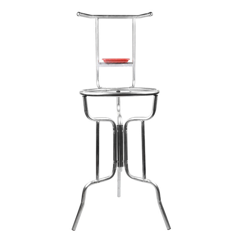 隆博盛景 老式脸盆架子不锈钢落地脸盆架460*460*1040mm高清大图