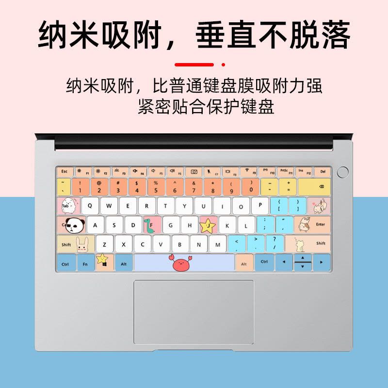 L01-拍下务必联系客服核对型号 适用彩绘键盘膜联想戴尔华为硕神舟宏基惠普苹果小米笔记本保护膜图片