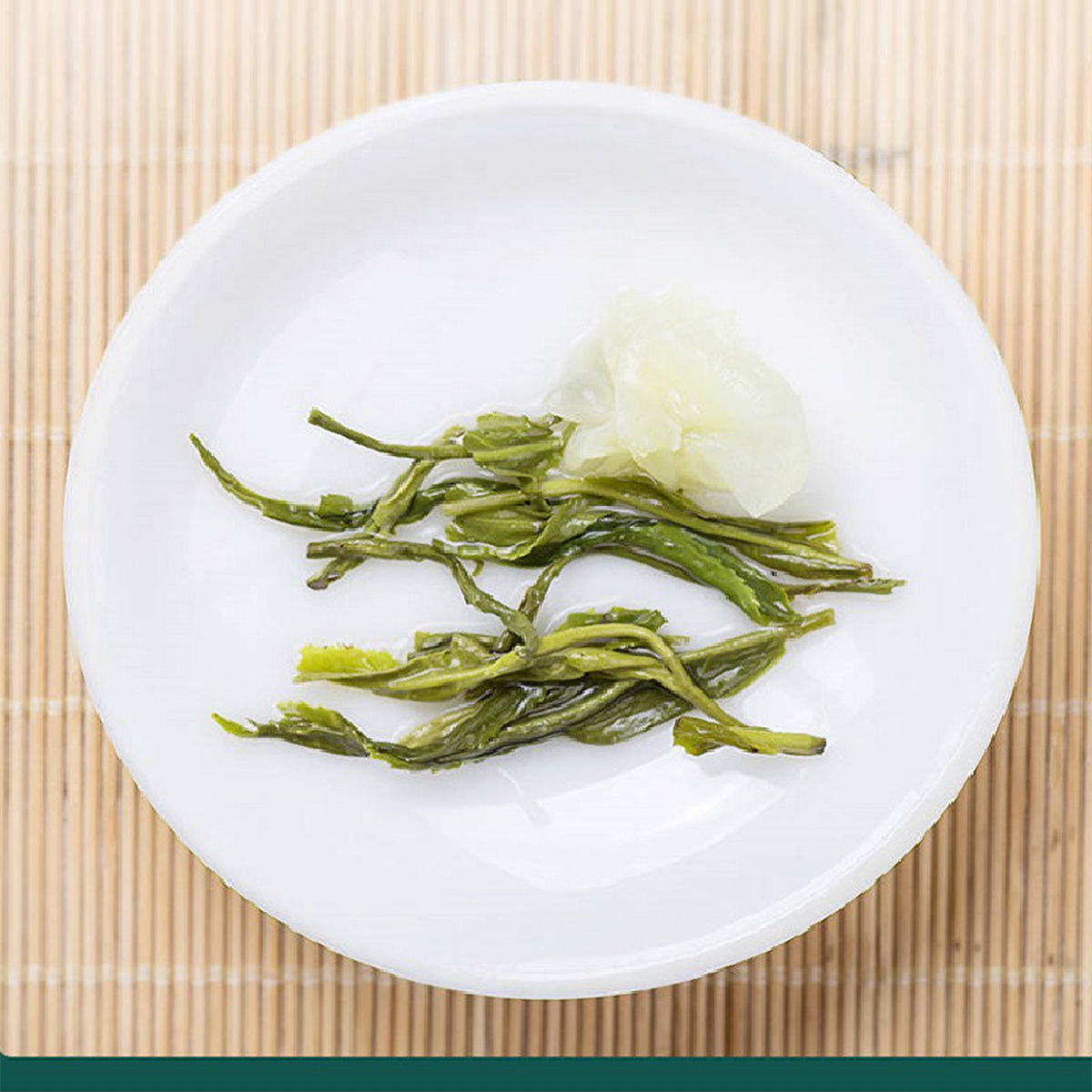 茉莉花茶浓香型新茶茉莉曲毫飘雪绿茶非特级茶叶散装罐装250克高清大图