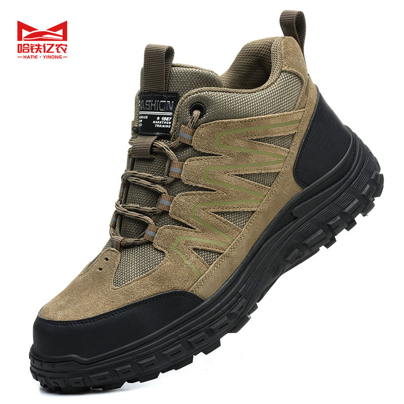 哈铁亿农 反绒皮防滑耐磨作业鞋-JYFZFC02 38-45码 双高清大图