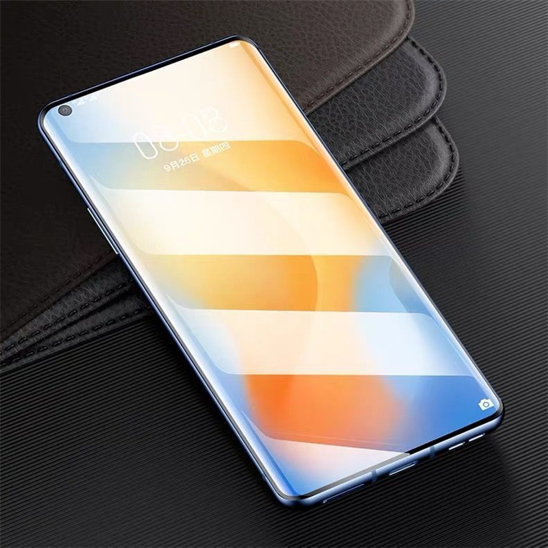 优速腾vivox50pro钢化膜x50手机膜5g曲面全屏覆盖防摔爆全胶水凝膜