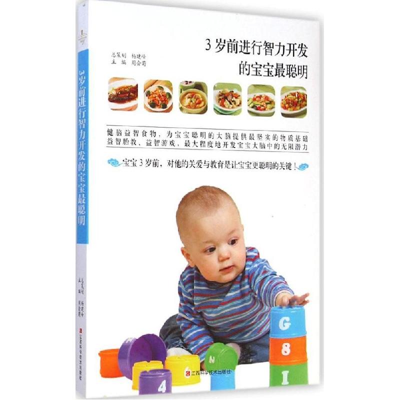 正版新书】3岁前进行智力开发的宝宝最聪明周会菊9787539051376