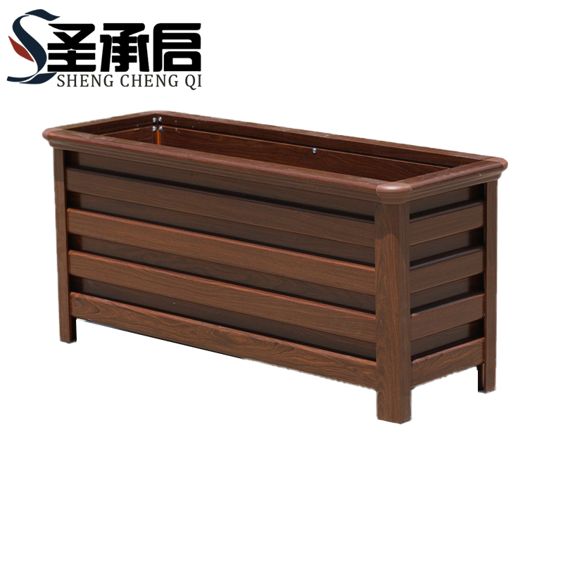 圣承启 铝合金花箱 长60cm 个高清大图