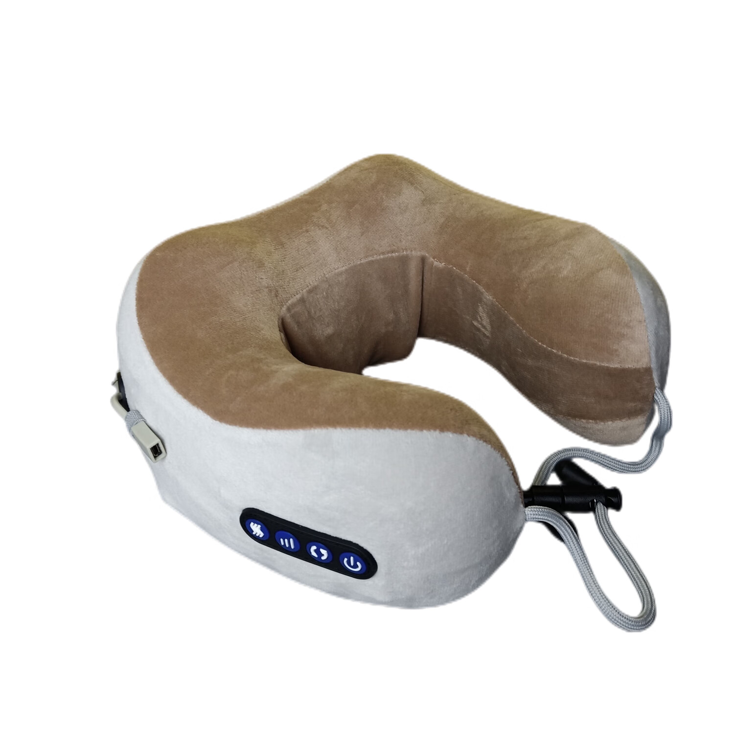 奥鼎康(ODINK) 多功能U型按摩护颈枕 A-KU209 灰色