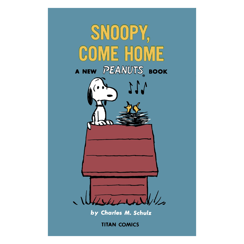 [正版]花生漫画史努比回家吧 英文原版 Peanuts Snoopy Come Home 查尔斯舒尔茨 平装 搭小彼蒂高清大图