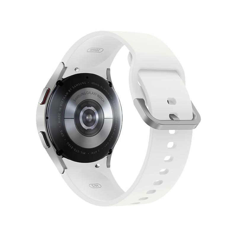 三星 Samsung Galaxy Watch 4 智能运动手表 Wear OS 系统 蓝牙版 40mm 雪川银