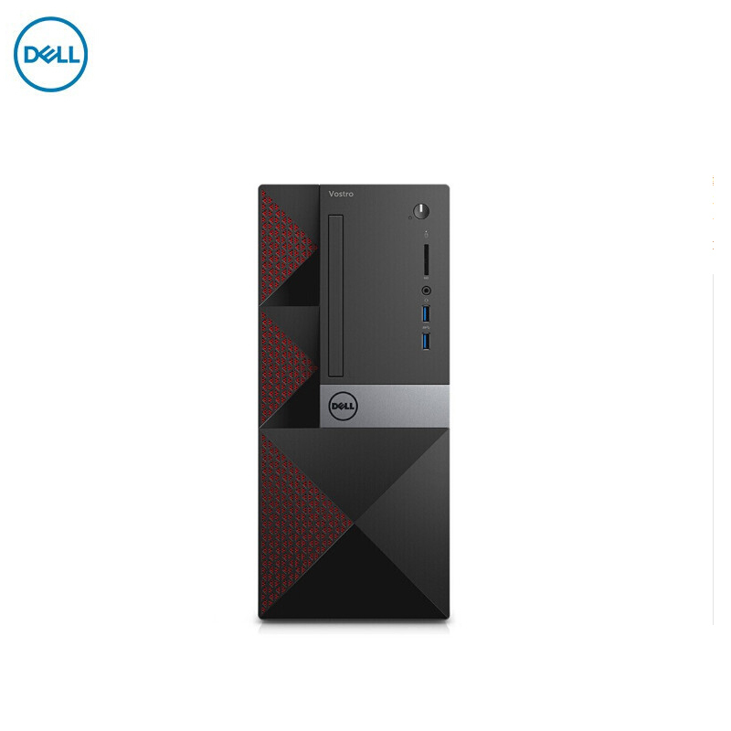 戴尔(DELL)Vostro成就3000 商用办公电脑主机 (i5-7400 4G内存 1T硬盘 win7)