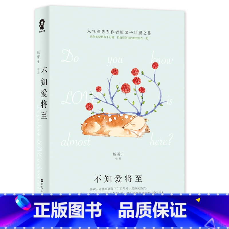 [正版]赠精美书签不知爱将至 板栗子人气治愈系作者甜蜜之作 网络原名逃婚奏鸣曲 青春校园言情都市爱情小说书籍 书排高清大图