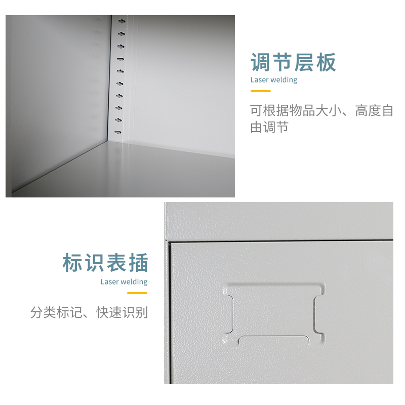 LZ 更衣柜1850mm*900mm*600mm/对开门简易衣柜