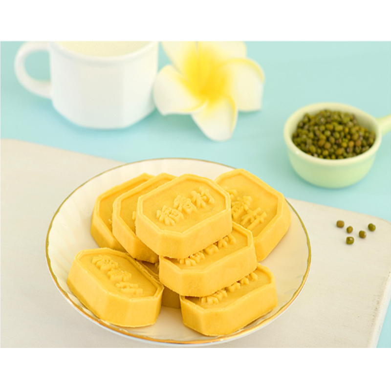 稻香村绿豆冰糕150g盒装茶点心绿豆糕好吃休闲的零食糕点传统特产