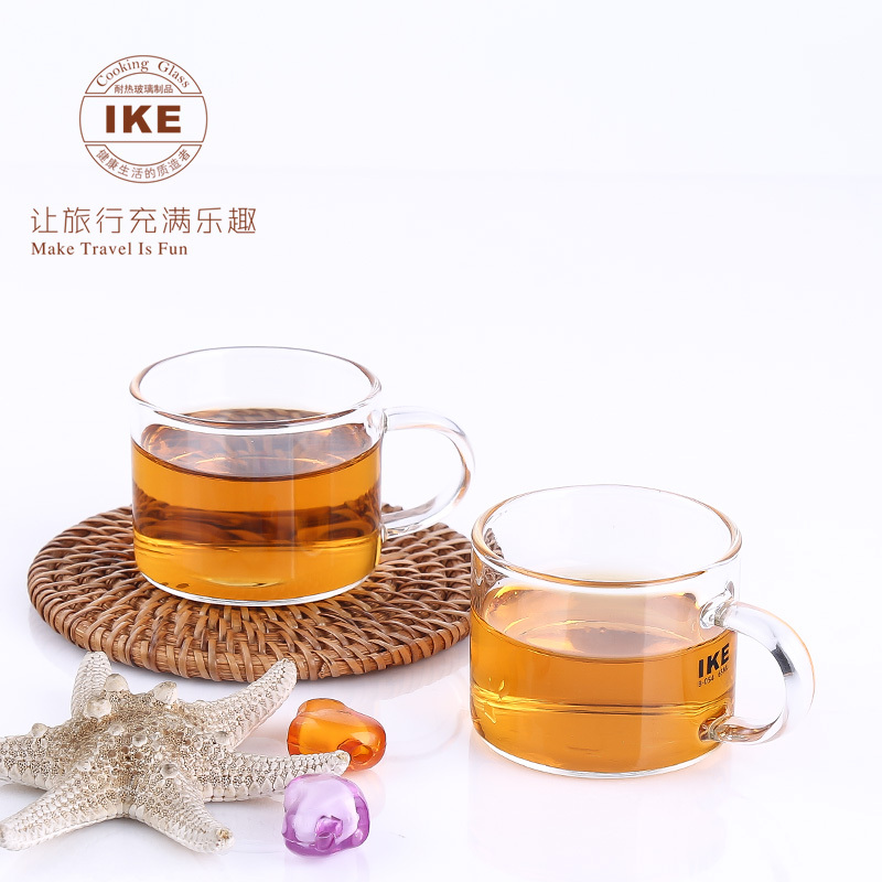 IKE高硼硅玻璃旅行茶具 干泡台茶具套装 办公茶具套装 会议礼品